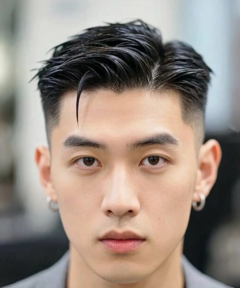 tóc pixie nam dài