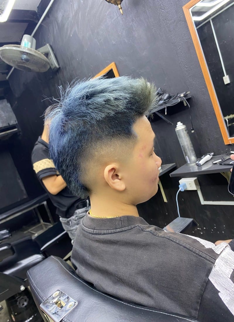 tóc short quiff nam