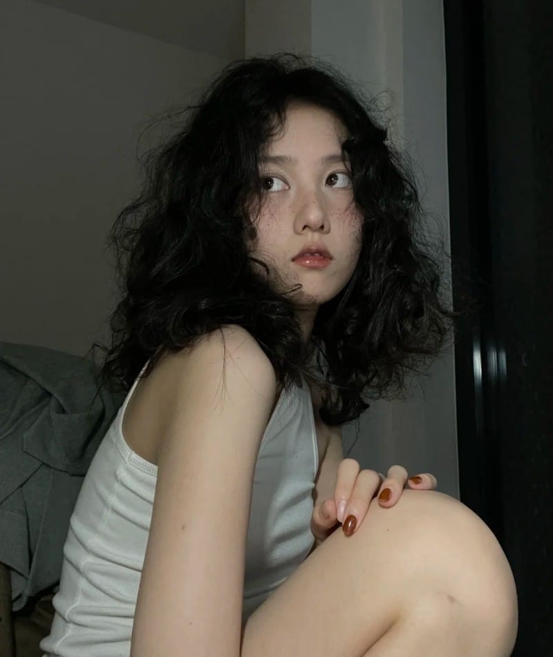 tóc uốn gợn sóng nhỏ