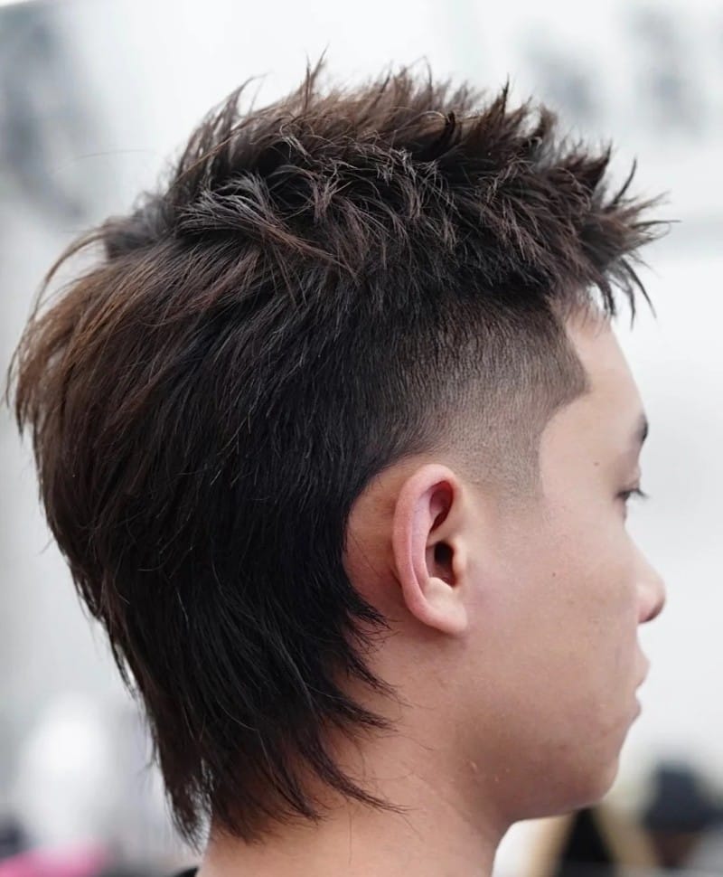 tóc wolf cut nam 2