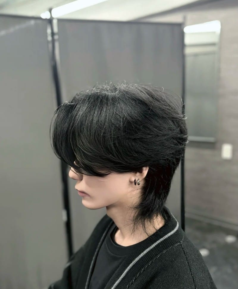 tóc wolf cut nam 29