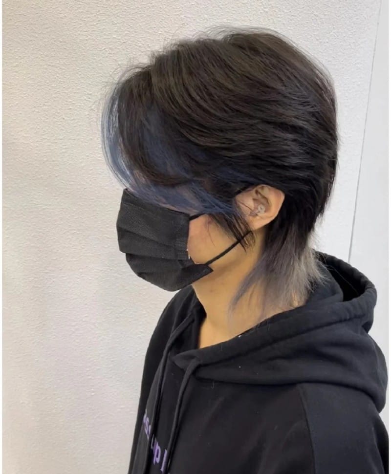 tóc wolf cut nam 33