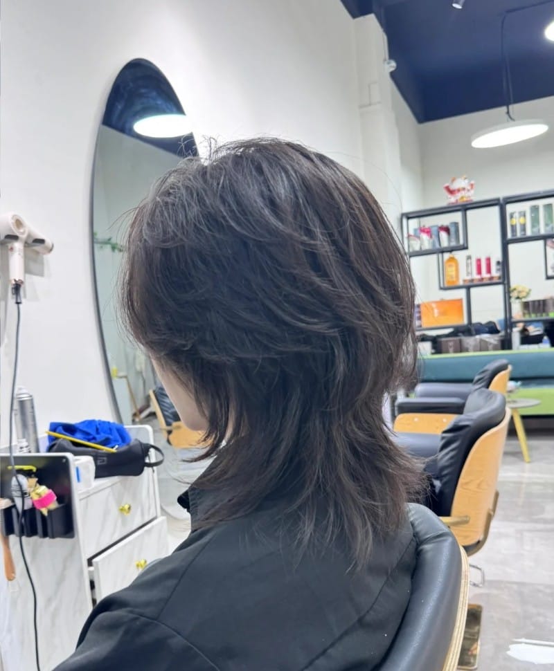 tóc wolf cut nam 36