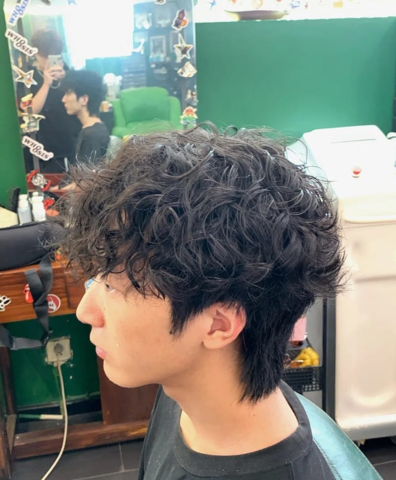 tóc wolf cut nam 41