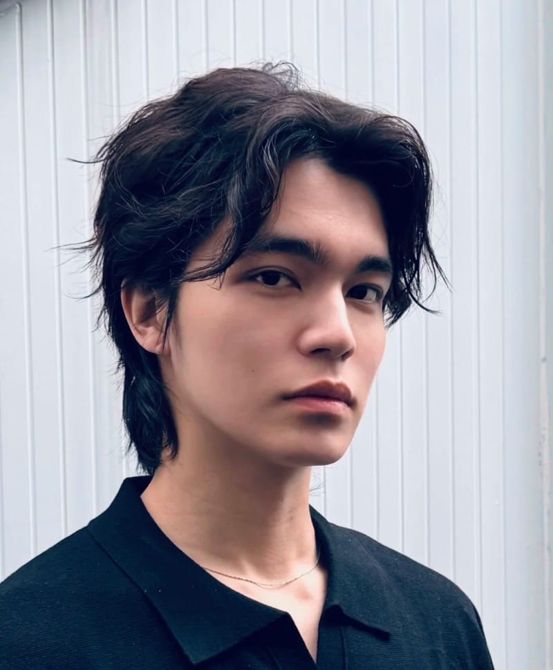 tóc wolf cut nam 9