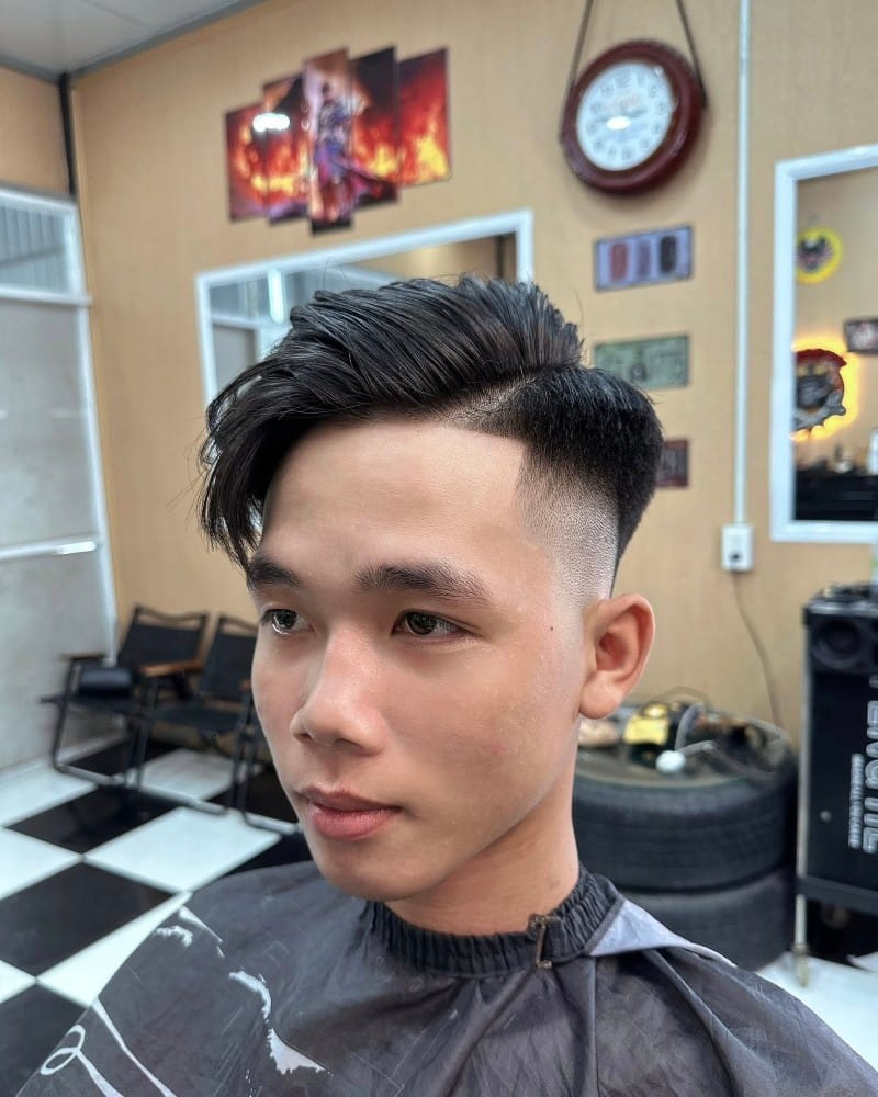 undercut mái rủ
