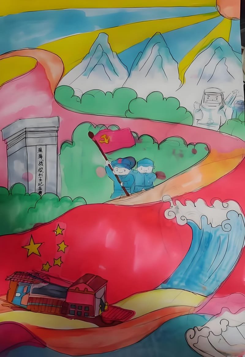 vẽ tranh phong cảnh núi 23