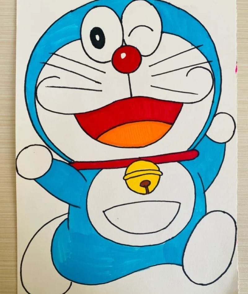 tranh vẽ doraemon 16 tranh vẽ doraemon 16