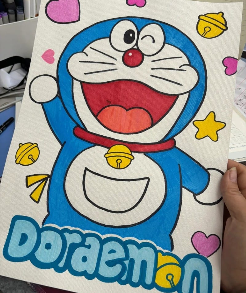 tranh vẽ doraemon 20 tranh vẽ doraemon 20