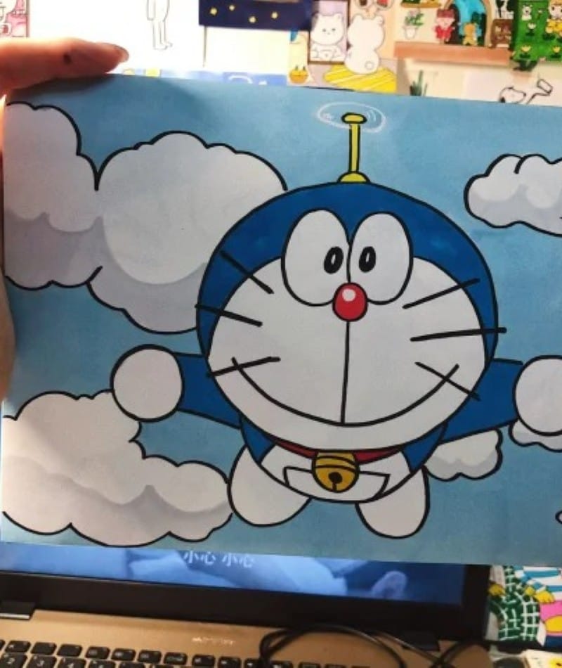 tranh vẽ doraemon 27 tranh vẽ doraemon 27
