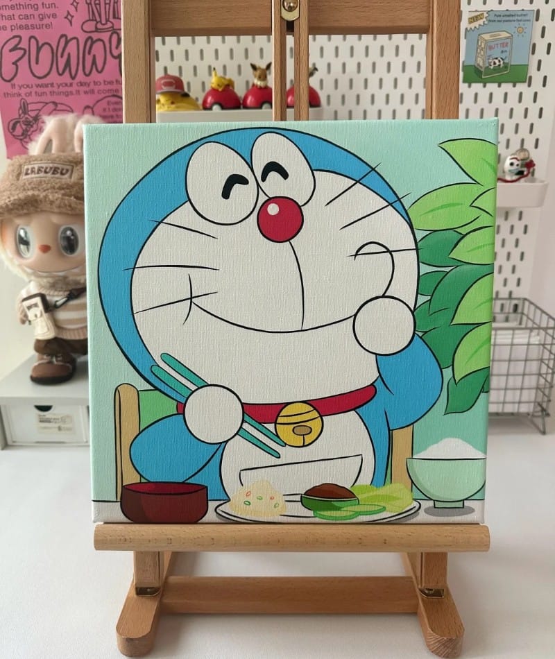 tranh vẽ doraemon 28 tranh vẽ doraemon 28