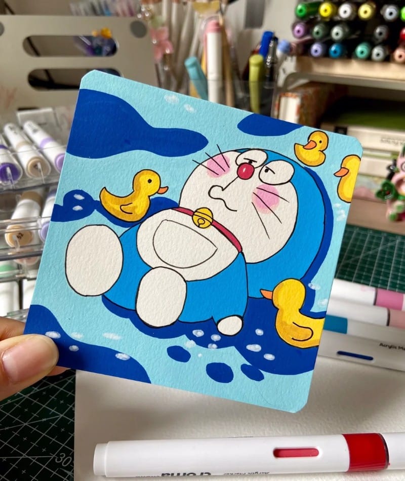 tranh vẽ doraemon 29 tranh vẽ doraemon 29