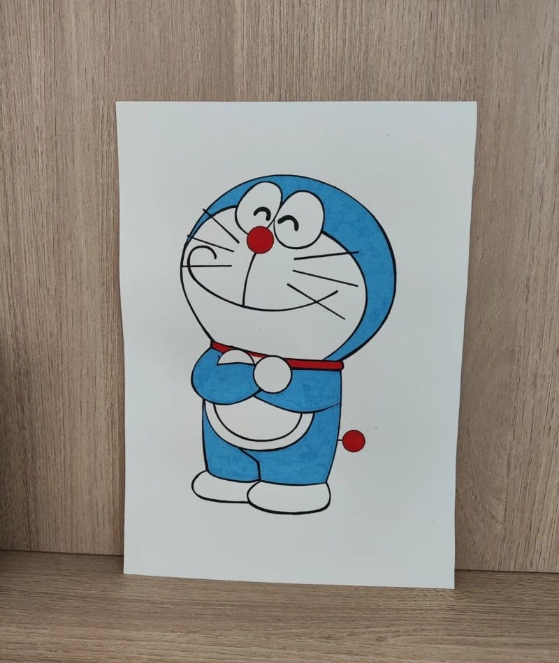 tranh vẽ doraemon 31 tranh vẽ doraemon 31