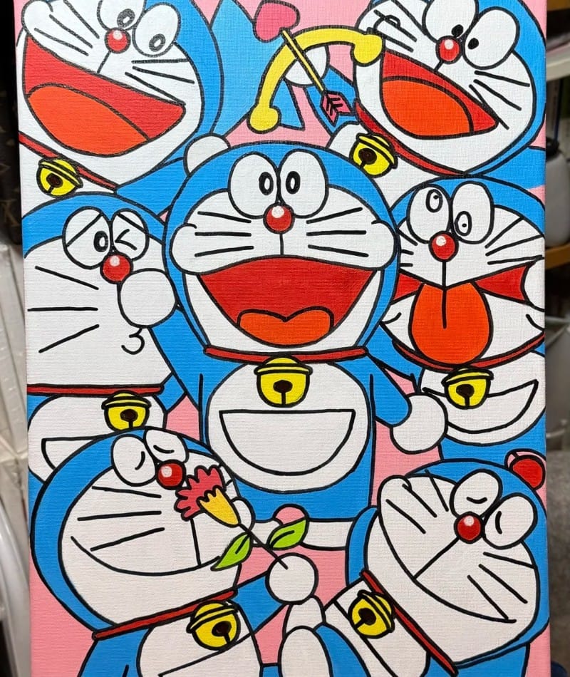 tranh vẽ doraemon 8 tranh vẽ doraemon 8