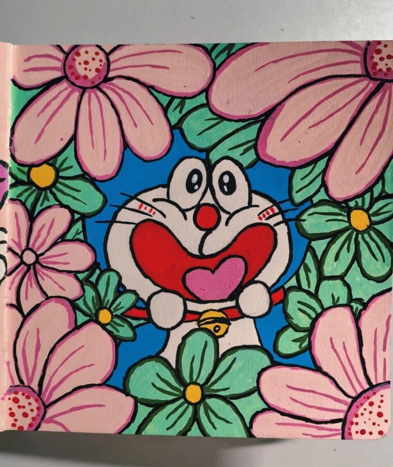 tranh vẽ doraemon 9 tranh vẽ doraemon 9