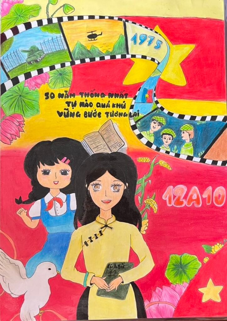 tranh vẽ giải phóng miền nam 25