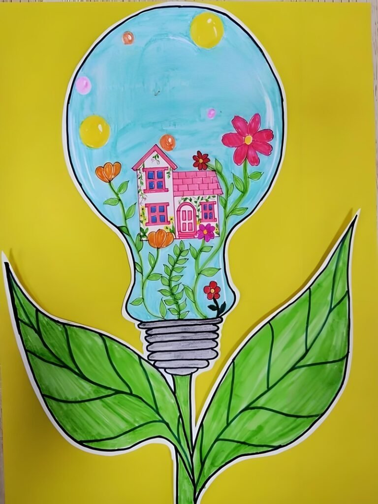 tranh vẽ tiết kiệm điện 16