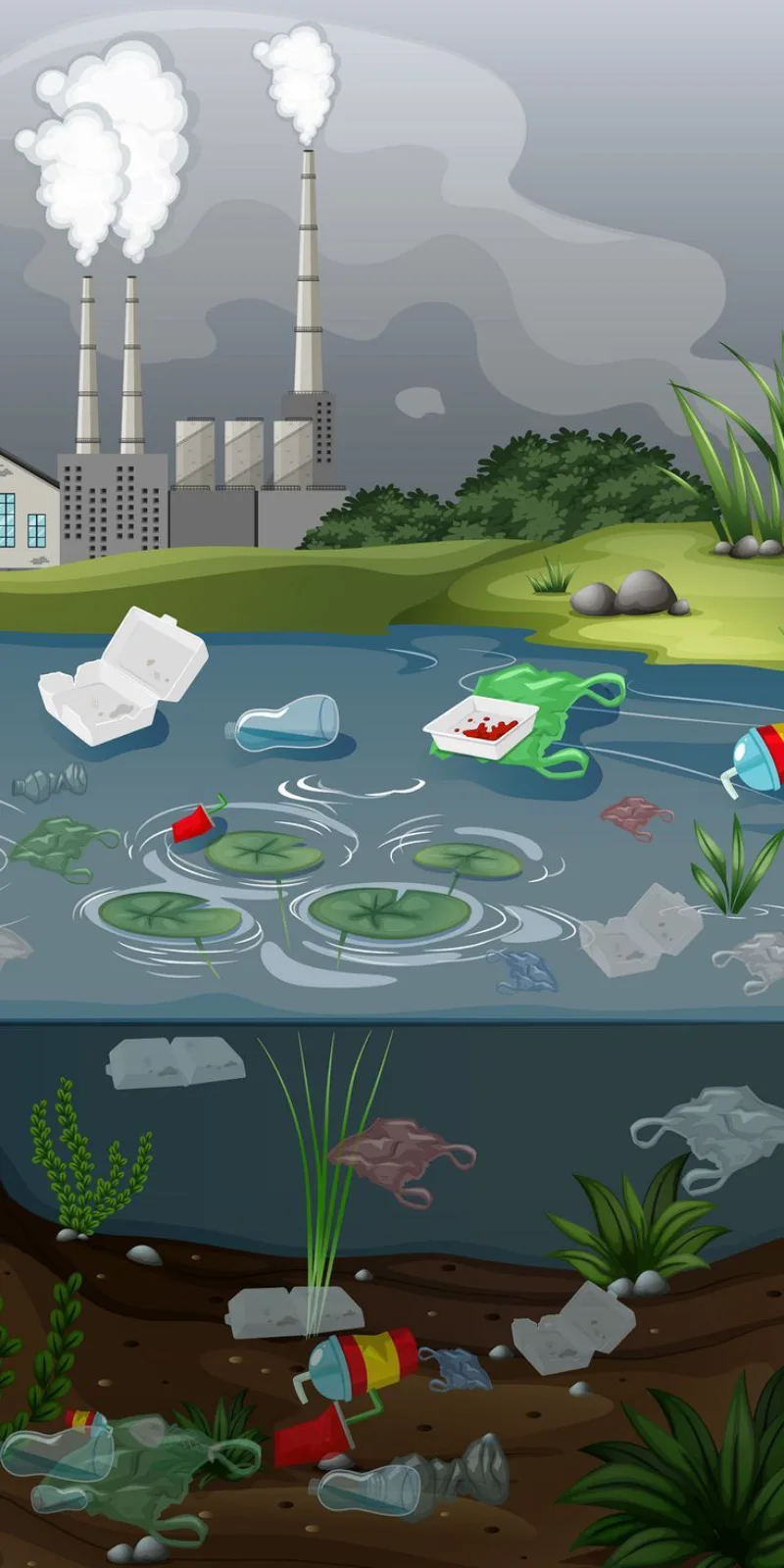 vẽ tranh bảo vệ nguồn nước 13