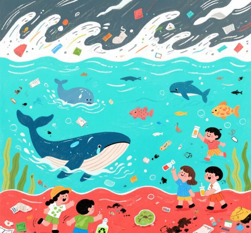 vẽ tranh bảo vệ nguồn nước 21