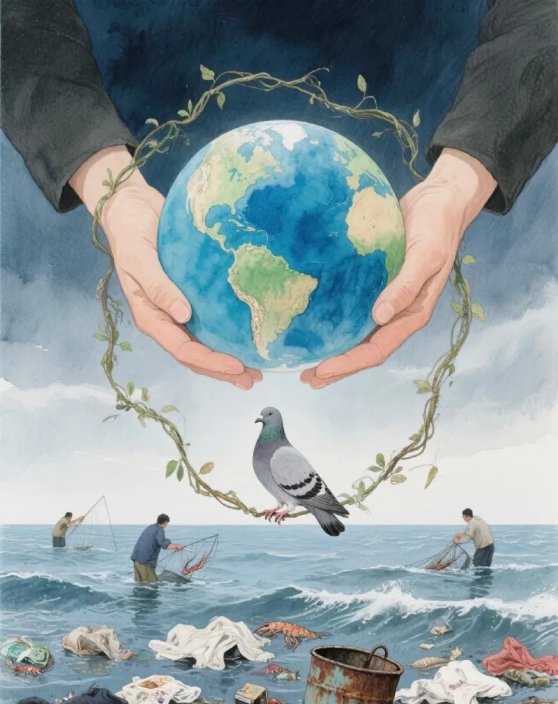 vẽ tranh bảo vệ nguồn nước 24