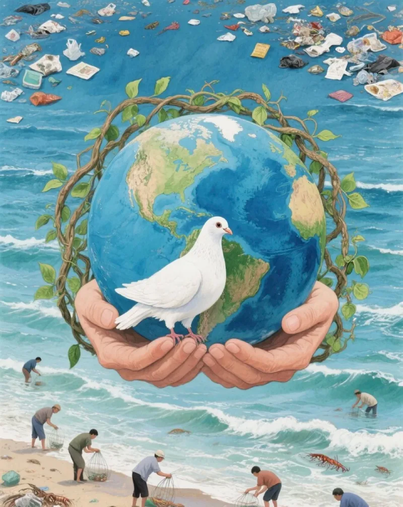 vẽ tranh bảo vệ nguồn nước 25