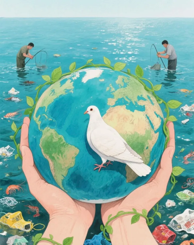 vẽ tranh bảo vệ nguồn nước 27