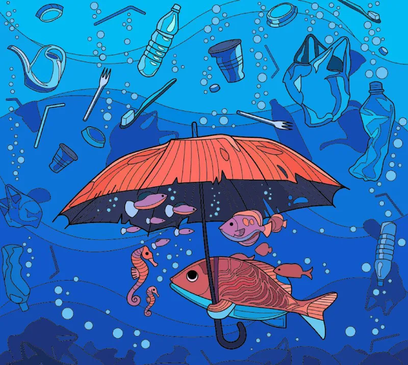 vẽ tranh bảo vệ nguồn nước 4