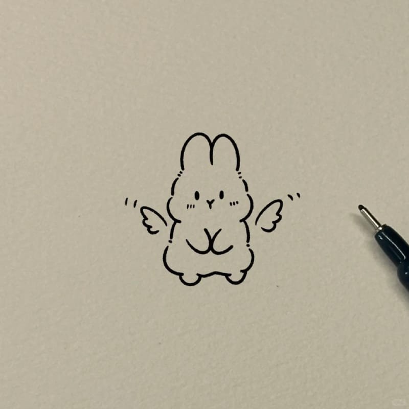 vẽ tranh con thỏ 28