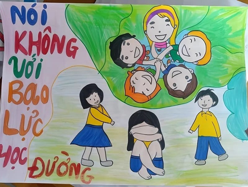 vẽ tranh phòng chống tệ nạn xã hội 10