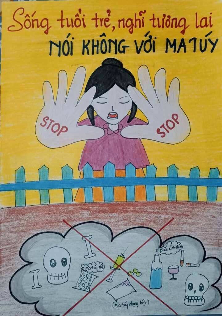vẽ tranh phòng chống tệ nạn xã hội 20