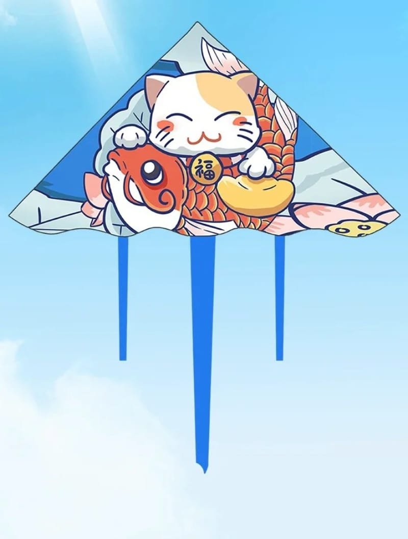 vẽ tranh thả diều đẹp 11