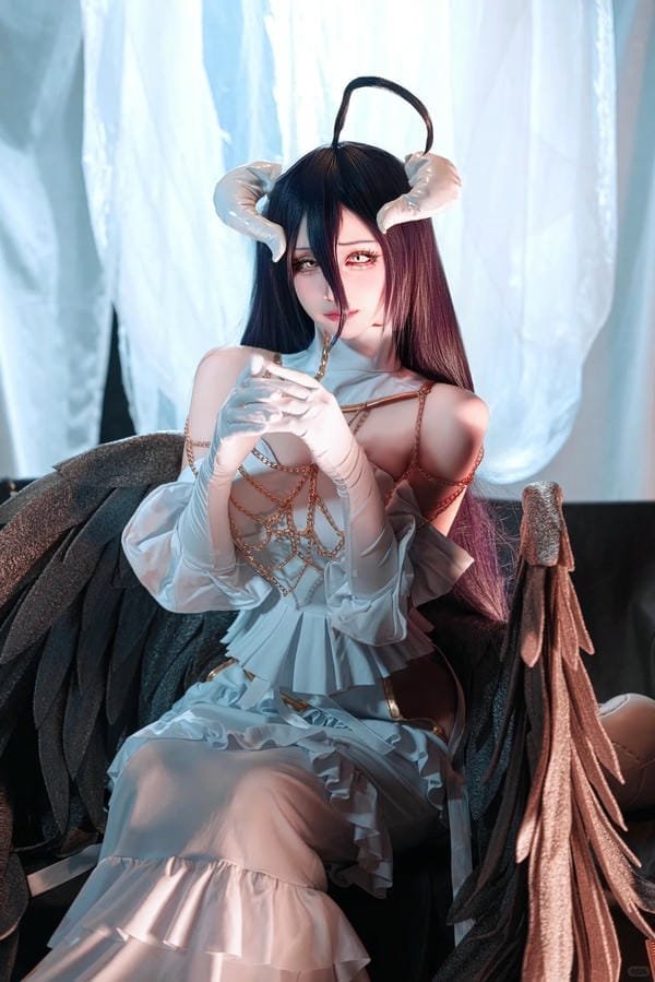 albedo overlord cosplay (10)