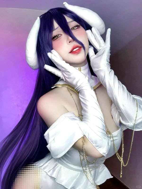 albedo overlord cosplay (11)