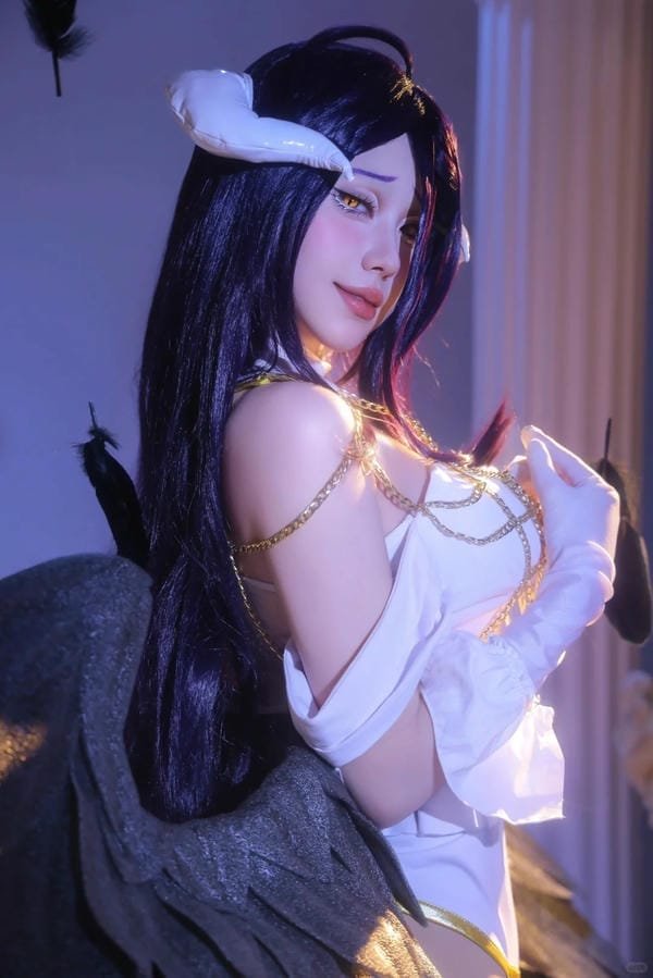 albedo overlord cosplay (17)