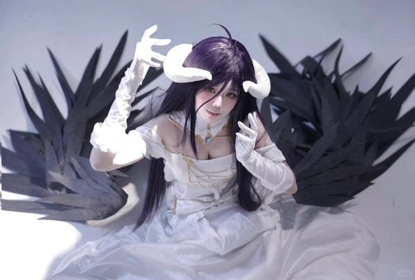 albedo overlord cosplay (5)
