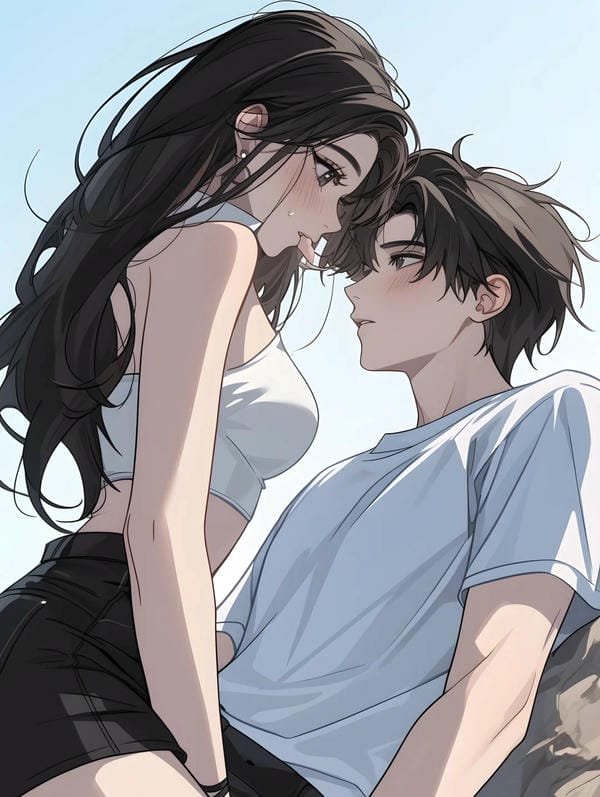 ảnh anime cặp đôi yêu nhau (30)