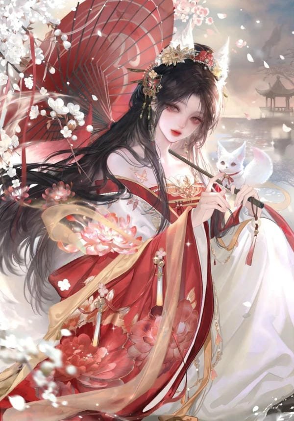 ảnh anime cổ trang trung quốc đẹp