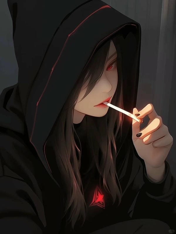 ảnh anime girl lạnh lùng vô cảm (28)