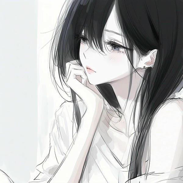 ảnh anime girl lạnh lùng vô cảm (9)