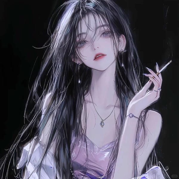 ảnh anime hút thuốc (1)