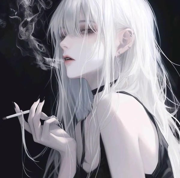 ảnh anime hút thuốc (2)