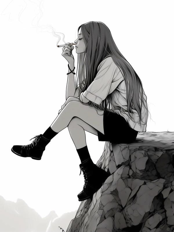 ảnh anime hút thuốc (23)