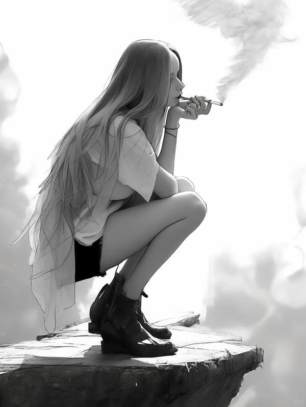 ảnh anime hút thuốc (25)