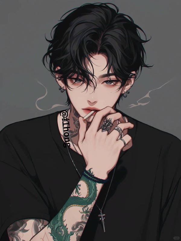 ảnh anime hút thuốc (27)