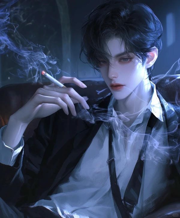 ảnh anime hút thuốc (30)