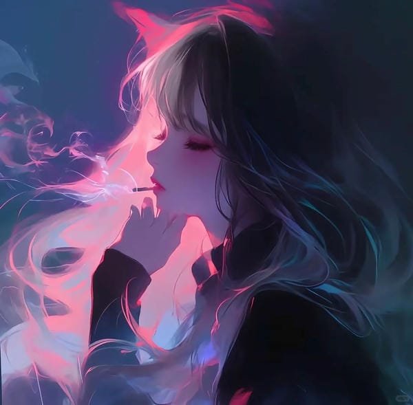 ảnh anime hút thuốc (5)