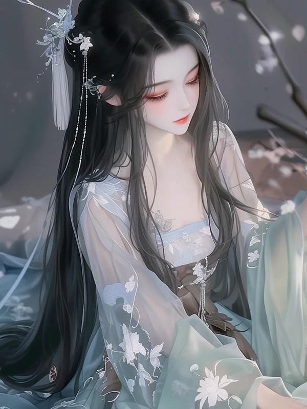 ảnh anime nữ cổ trang trung quốc