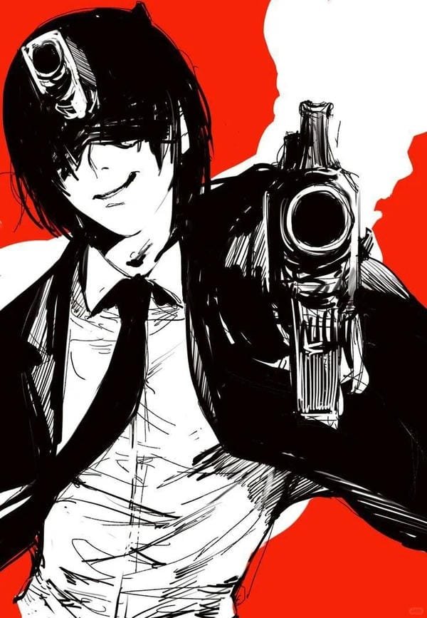 ảnh anime trắng đen (14)