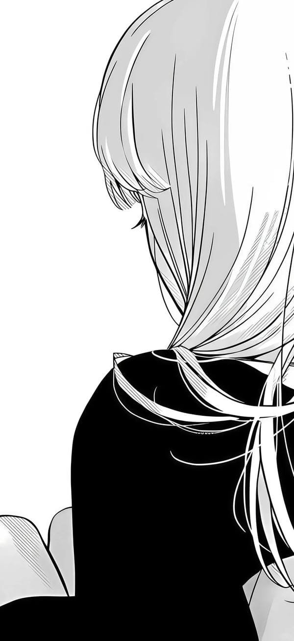 ảnh anime trắng đen (3)