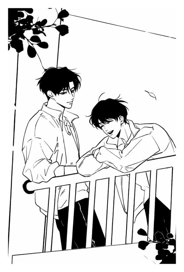 ảnh anime trắng đen ngầu